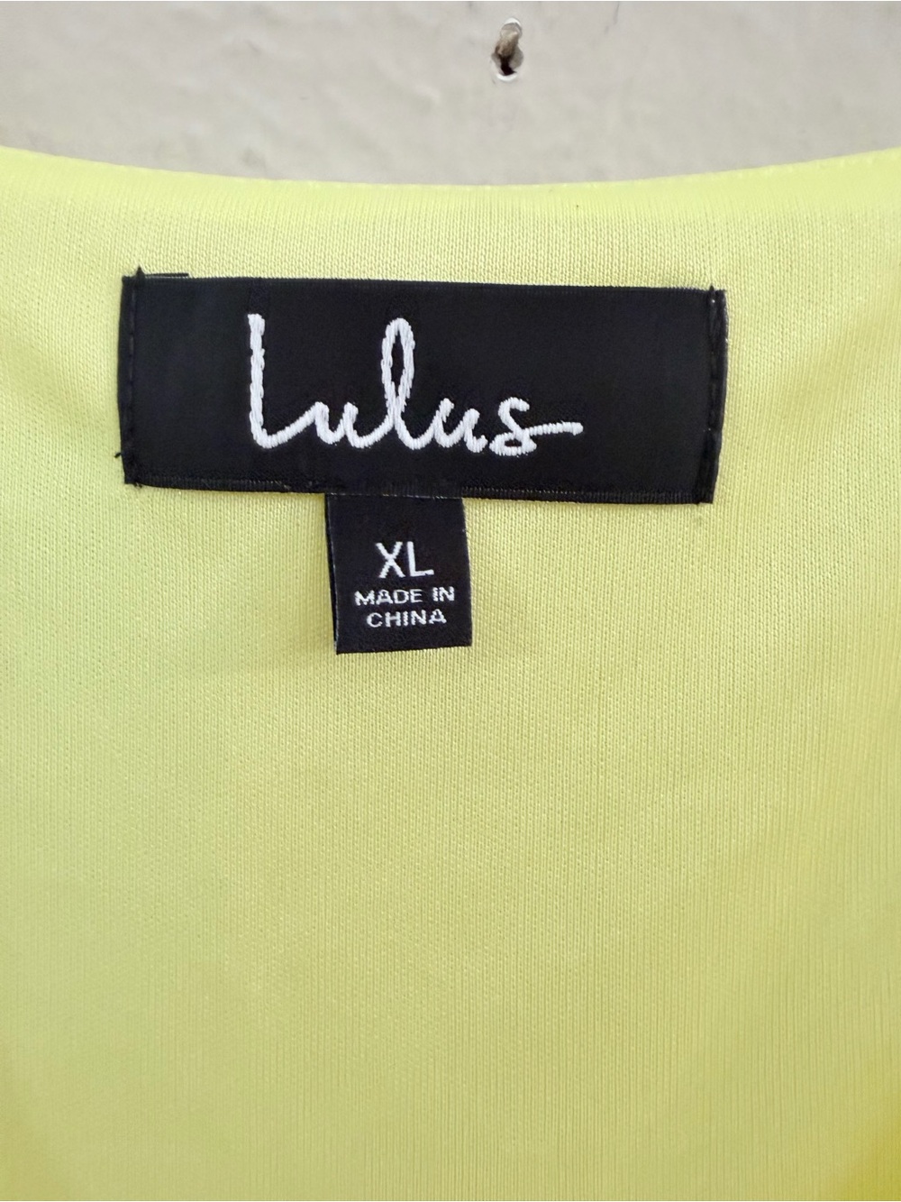 NWT Lulus lemon yellow chiffon swing mini dress - Picture 5 of 7